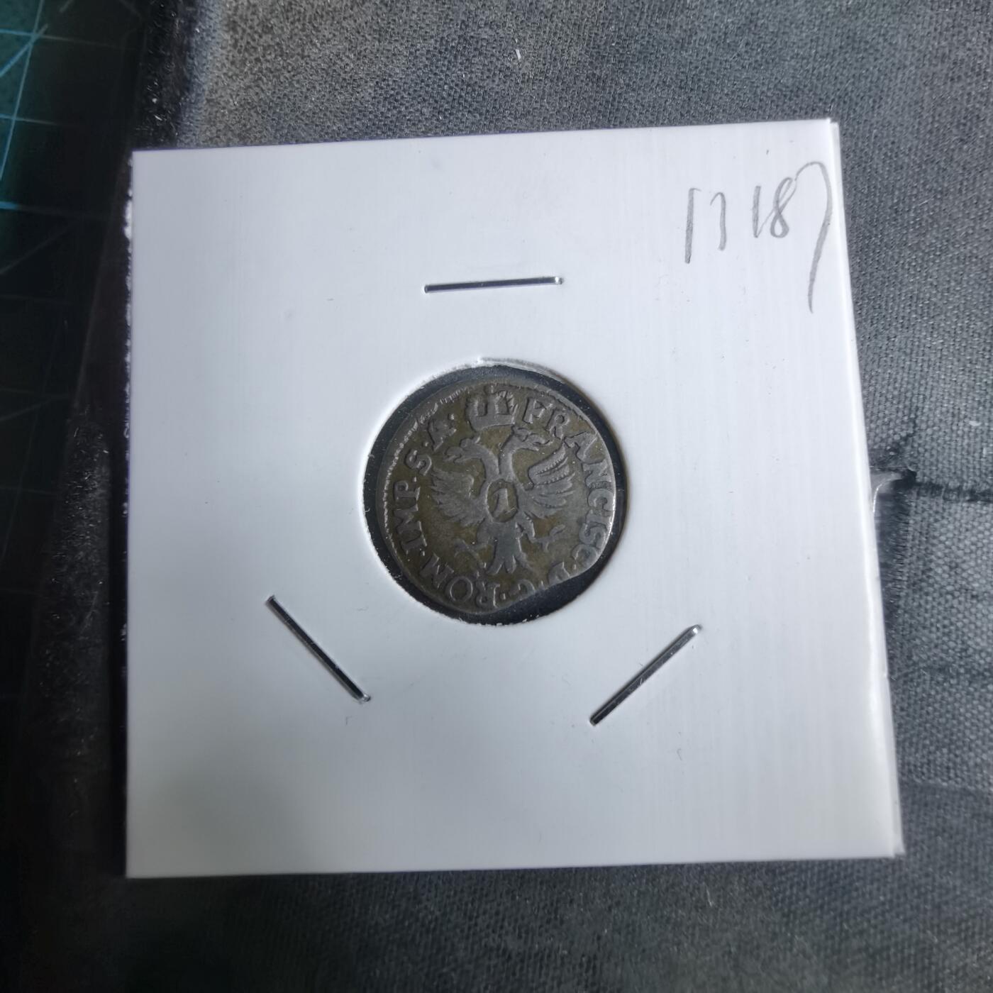 沼泽如烟--第913场 德国邦国不莱梅1753年1格罗申银币