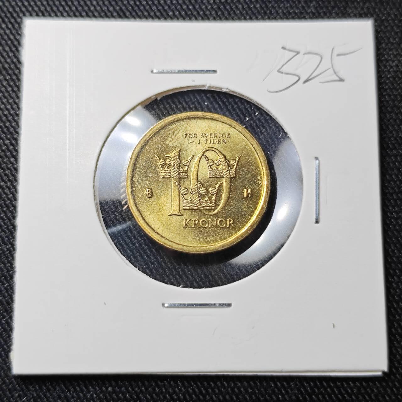 KK钱币收藏小铺 （套币 好品/批量散币 银币）专场  2月预留时间 周末发货  2003瑞典10克朗 好品