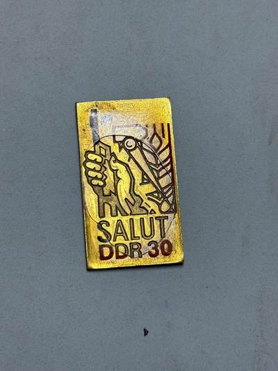 盛世勋华——号角文化勋章邮票专场拍卖第289期 - 东德建国30周年纪念徽章