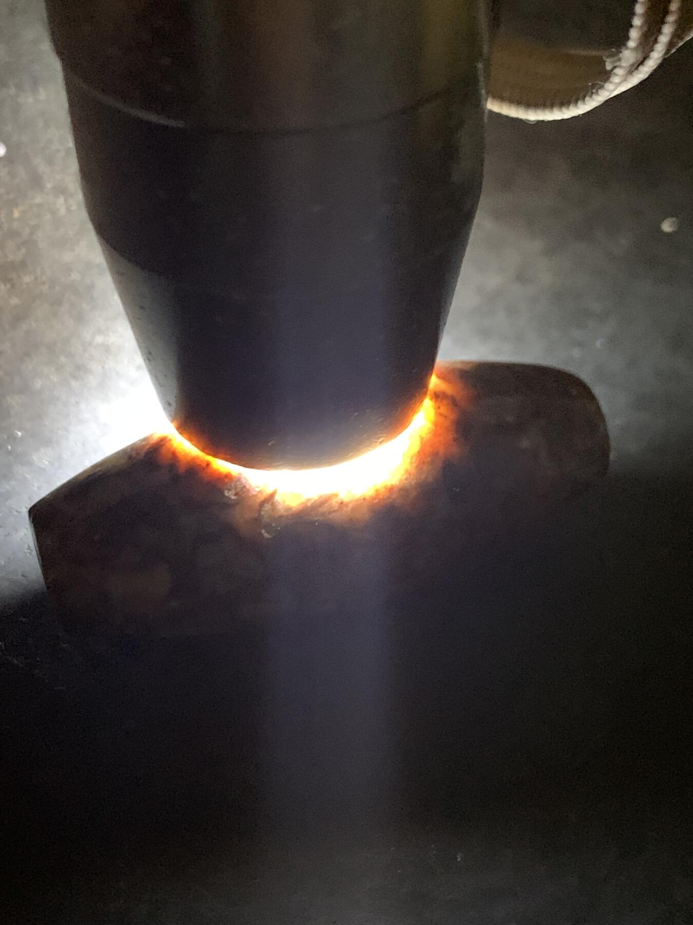 藏传血法螺石随形天珠一颗！