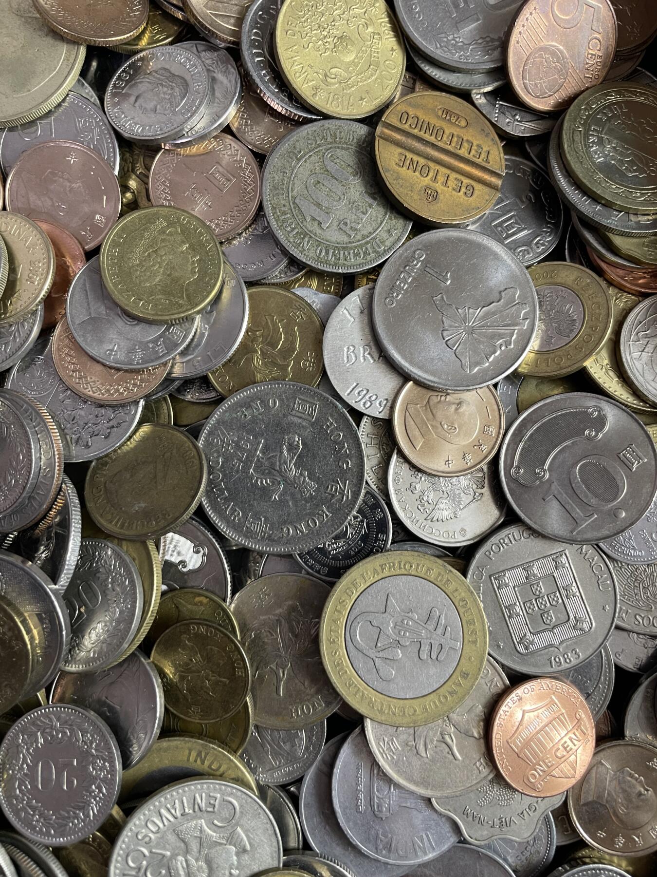 回流1123 外国硬币（不含日本币）30斤