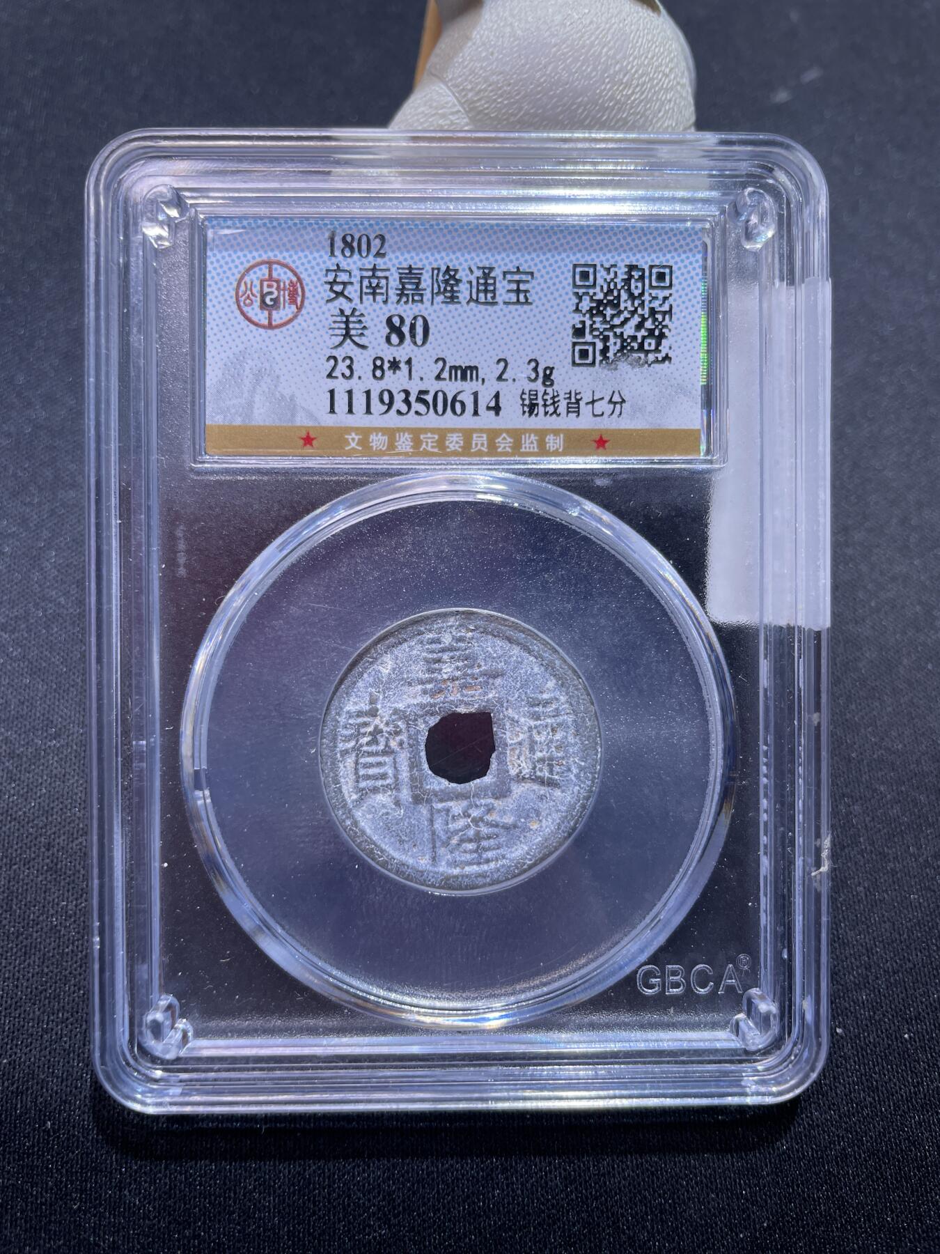 捡漏专场 安南嘉隆通宝