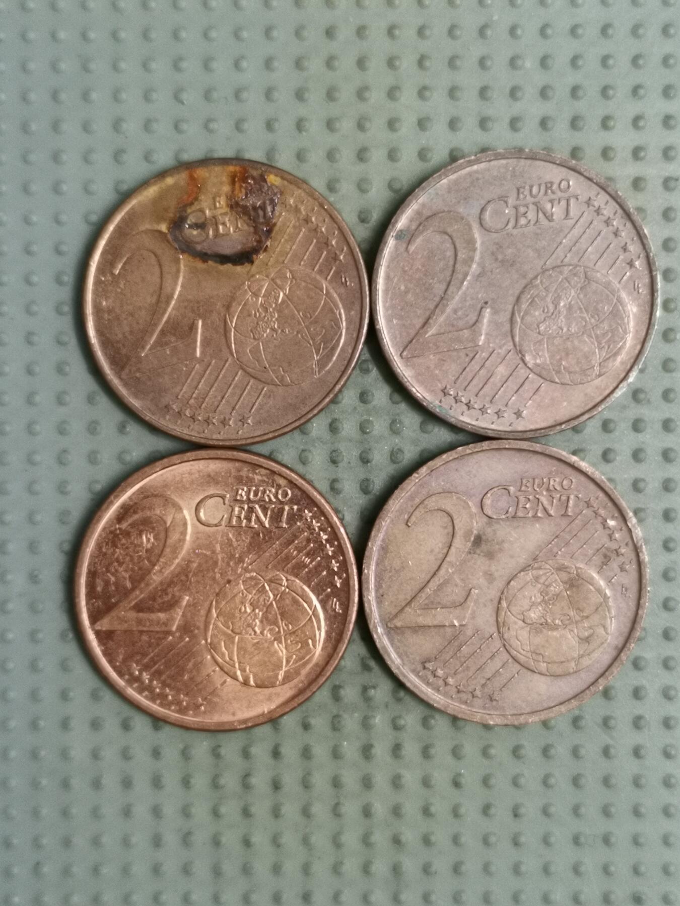 2025年第123场各国散币拍卖（总第123场） 2欧分4枚