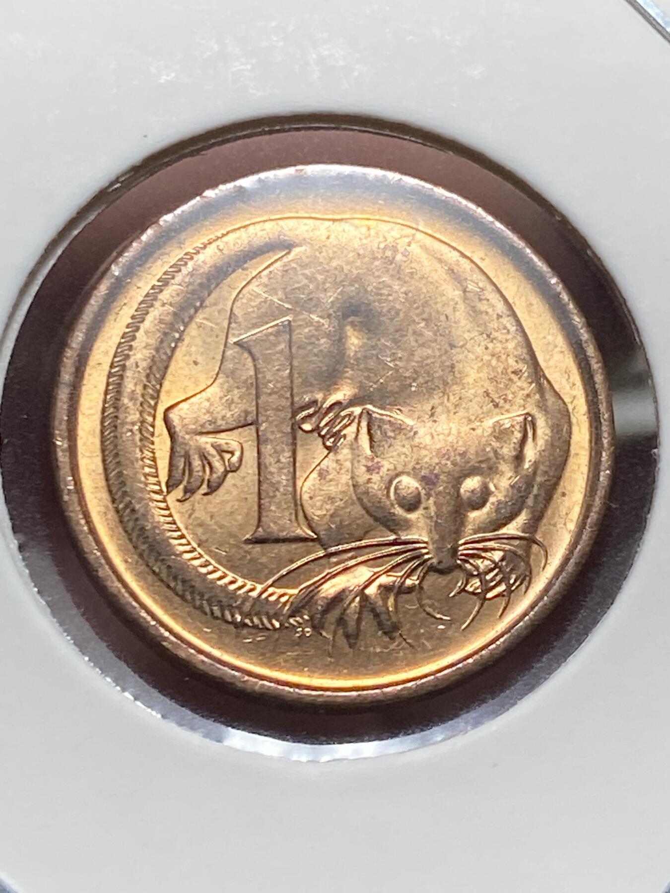 2025年第一百三十二场(总第一百五十八场）外国好品纸夹散币场(免佣金) 原光好品–澳大利亚🇦🇺1989年1分(伊丽莎白二世中年高冠)