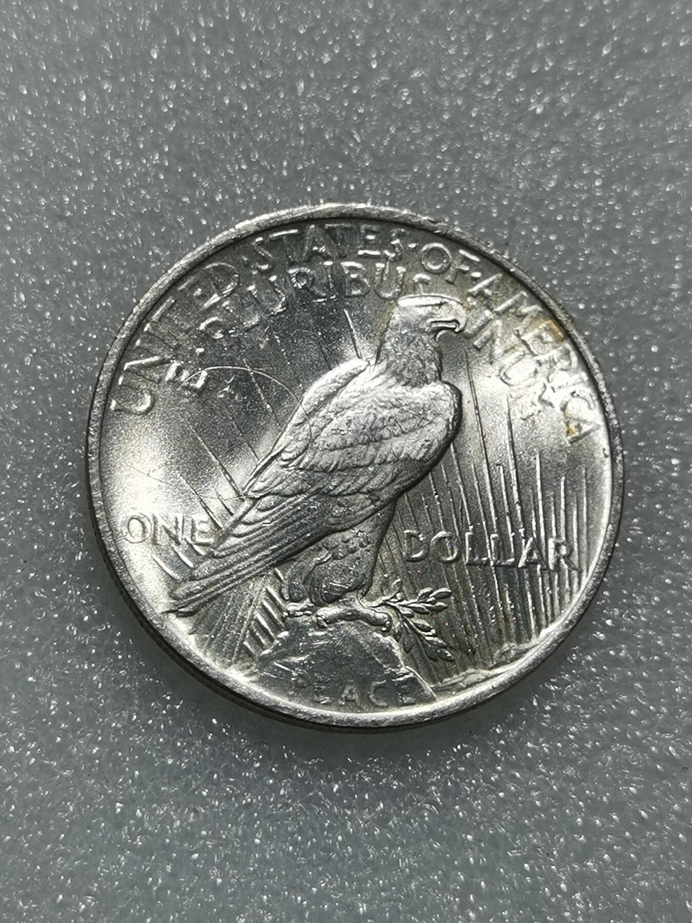 天下钱庄专场欢迎参拍 UNC 美国和平鸽一美元银币