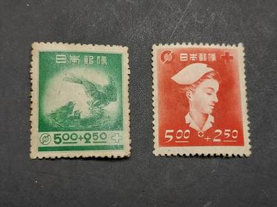 博彦收藏  RU 11月29日 8点 邮票专场 - 日本 附捐新全 上品