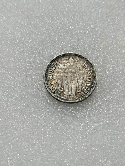 天下钱庄专场欢迎参拍 - 泰国大象四分之一泰铢银币