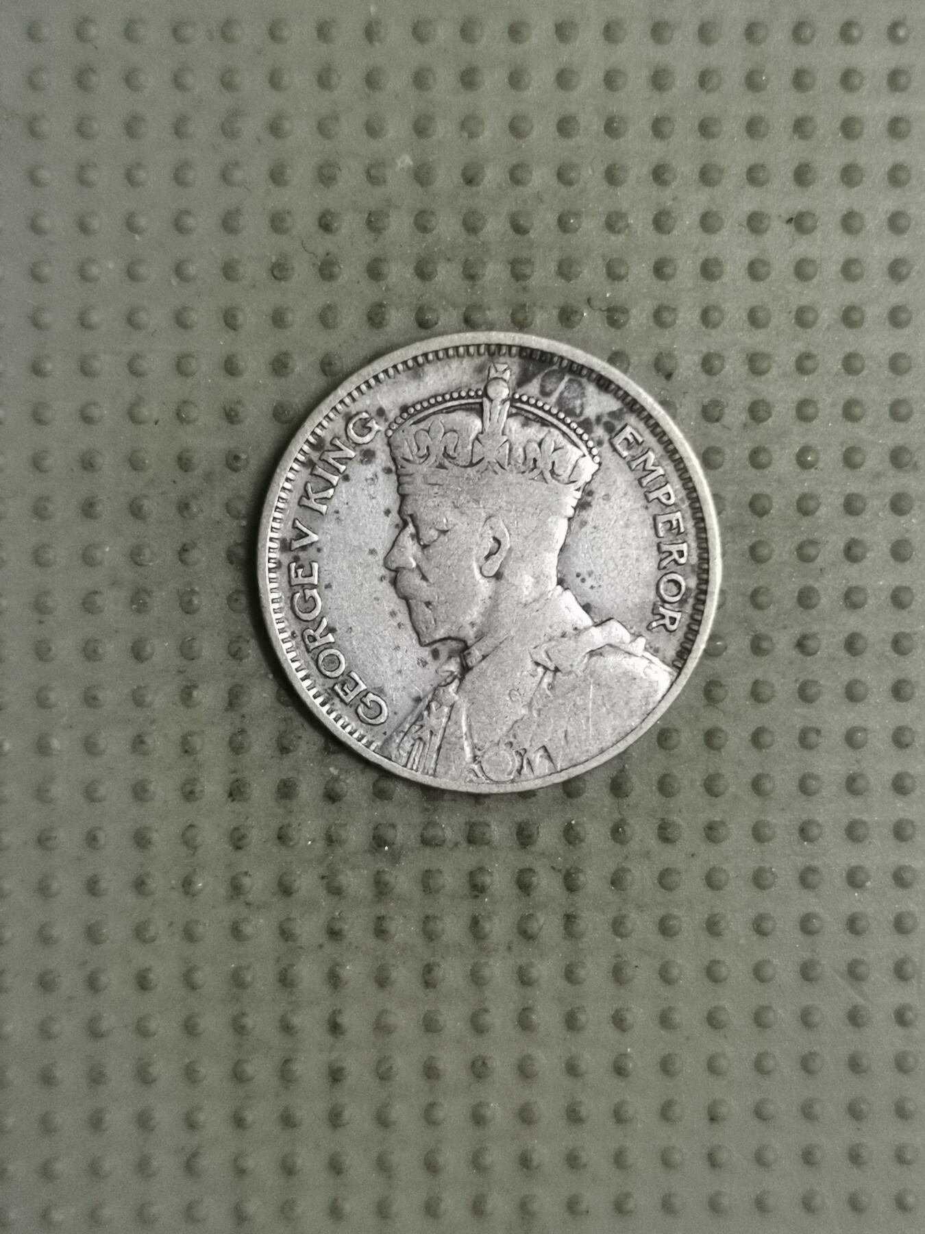 2025年第124场各国散币拍卖（总第124场） 新西兰1934年6便士银币2.8g500银