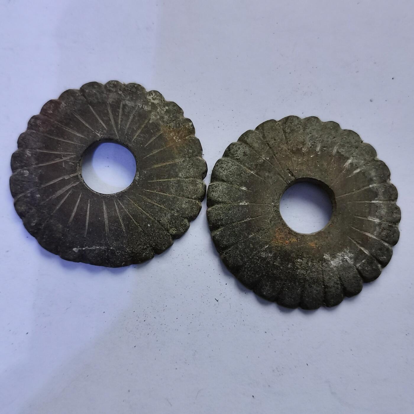 藏珍品阁杂件专场82期 铜配件一对