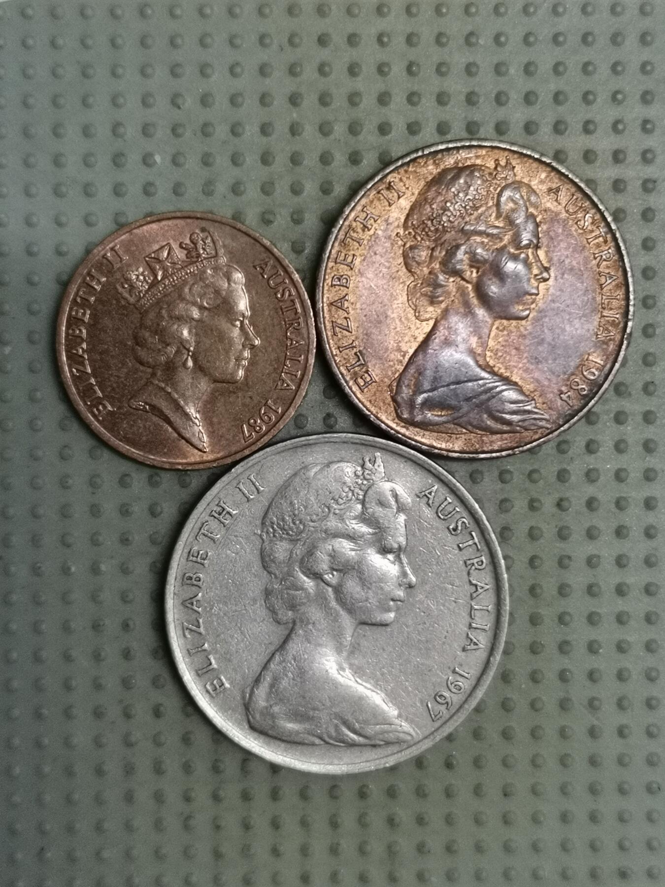 2025年第124场各国散币拍卖（总第124场） 澳大利亚3枚