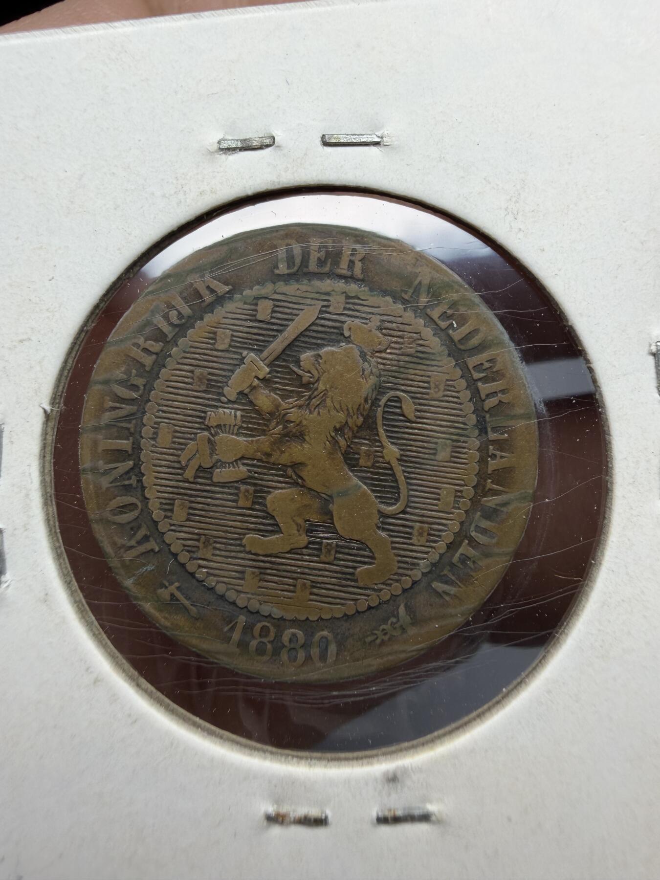 2025年集古藏今外币拍卖第十期-第9场—（总第289拍），可以寄存60天，满160元包邮。 1880年荷兰2.5分