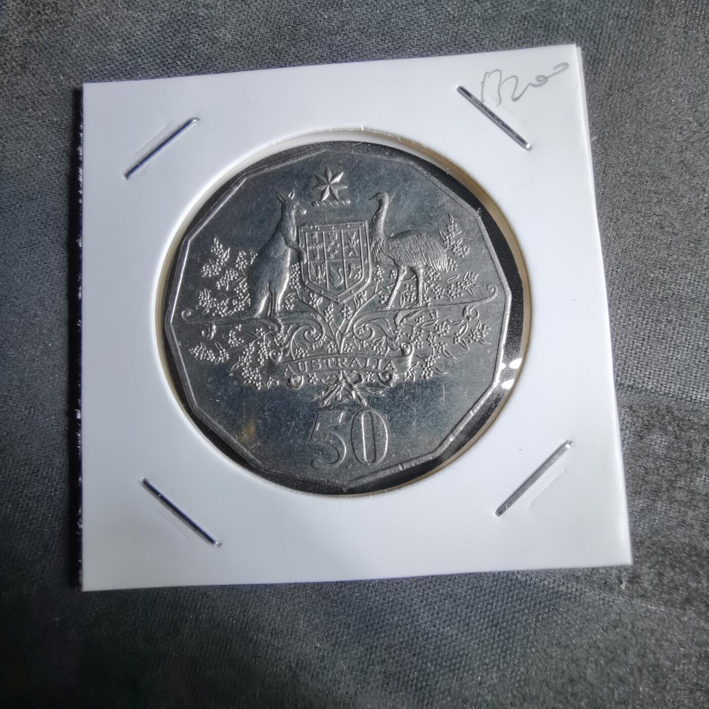 沼泽如烟--第913场 澳大利亚2001年50分纪念币