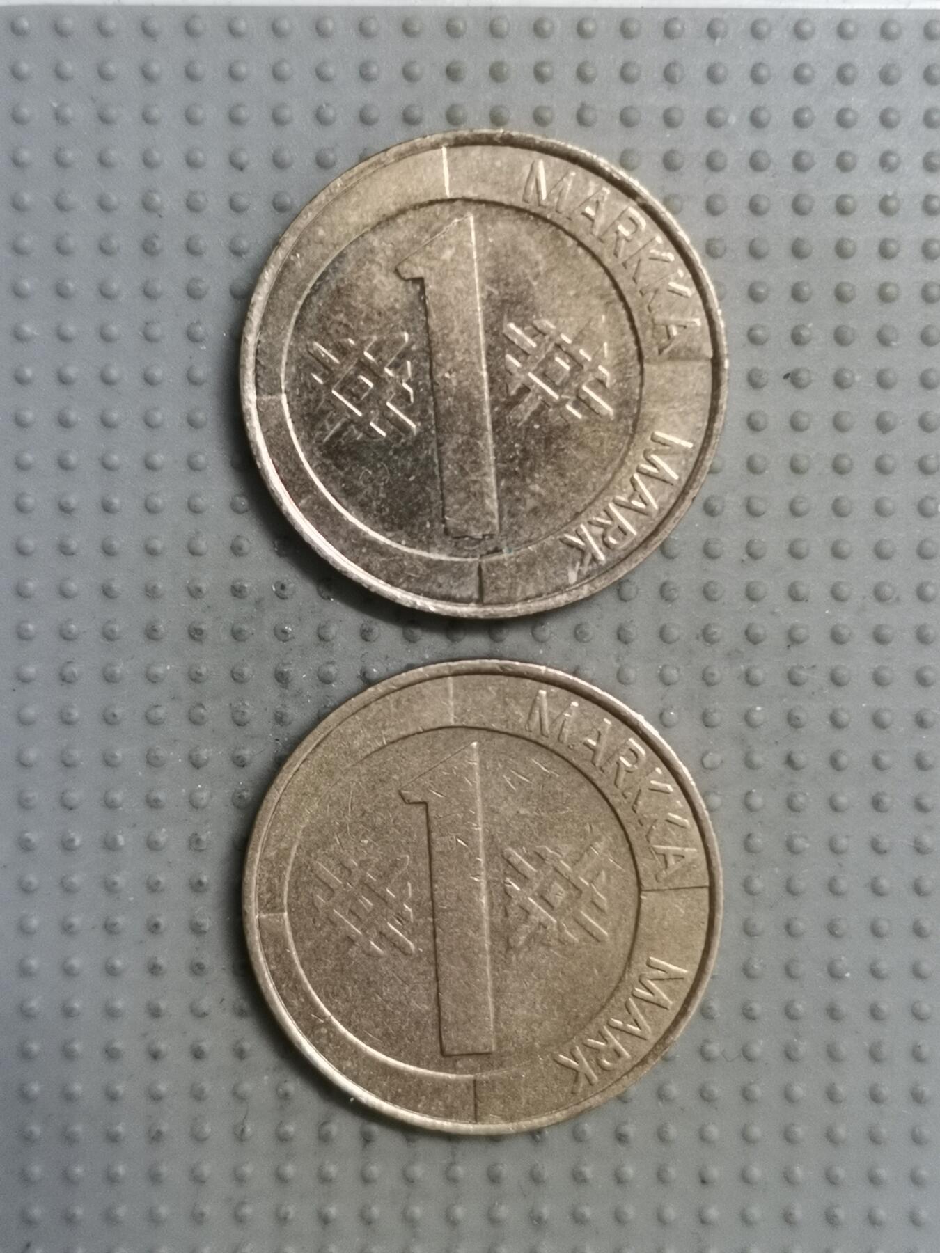 2025年第123场各国散币拍卖（总第123场） 芬兰1马克2枚