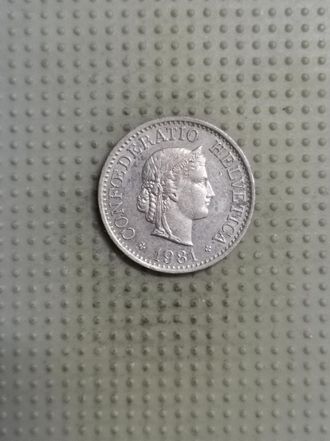 2025年第123场各国散币拍卖（总第123场） 瑞士1981年10生丁