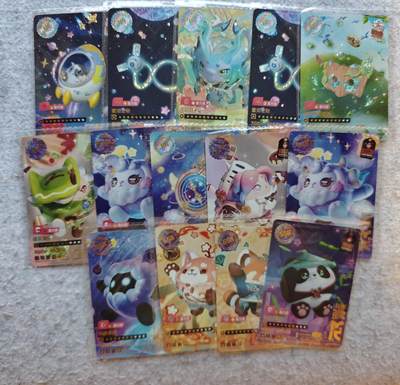 【随心含颖卡拍51期】卡游/集卡社/卡卡沃 抽卡机专场拍卖【无佣金】 - 卡游 蛋仔ur卡➕ssr卡14张 中高卡位