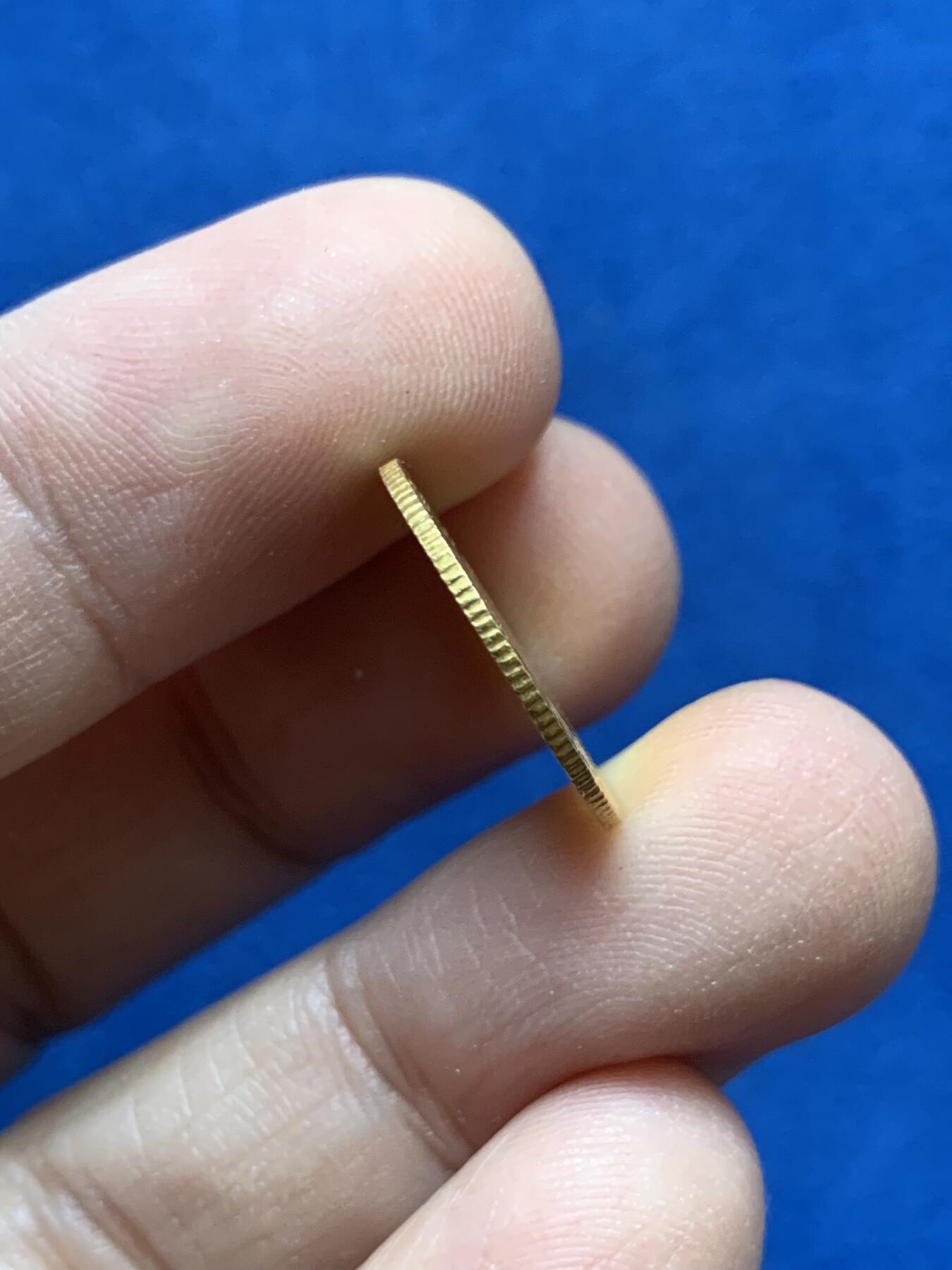 《竞宝斋》第442场 周日，周一，2场连拍 （全场包邮） 西班牙1866年伊莎贝拉二世4E金币 18mm 3.38g 875金