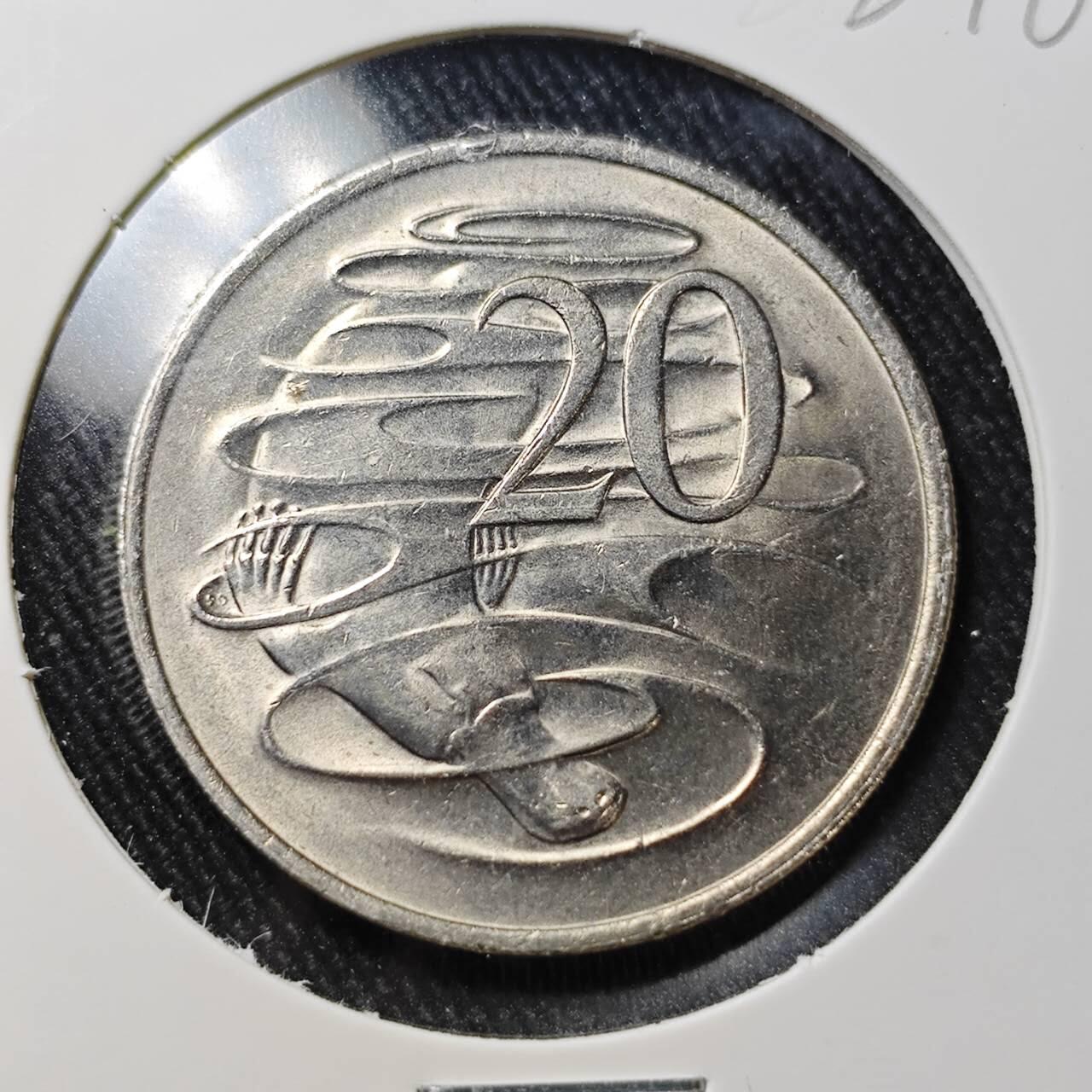 KK钱币收藏小铺 （套币 好品/批量散币 银币）专场  2月预留时间 周末发货  1982澳大利亚20分