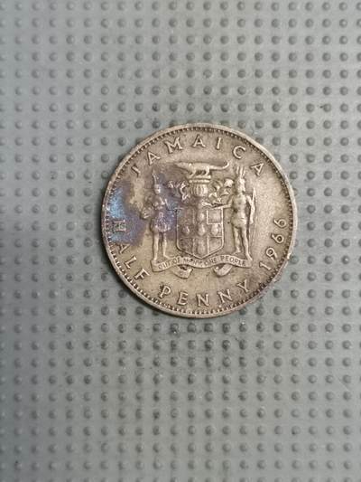 2025年第124场各国散币拍卖（总第124场） - 牙买加1966年半便士