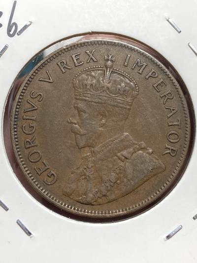 2025年第一百三十二场(总第一百五十八场）外国好品纸夹散币场(免佣金) - 英属南非1936年1便士(乔治五世逝世年，第三版关门年)