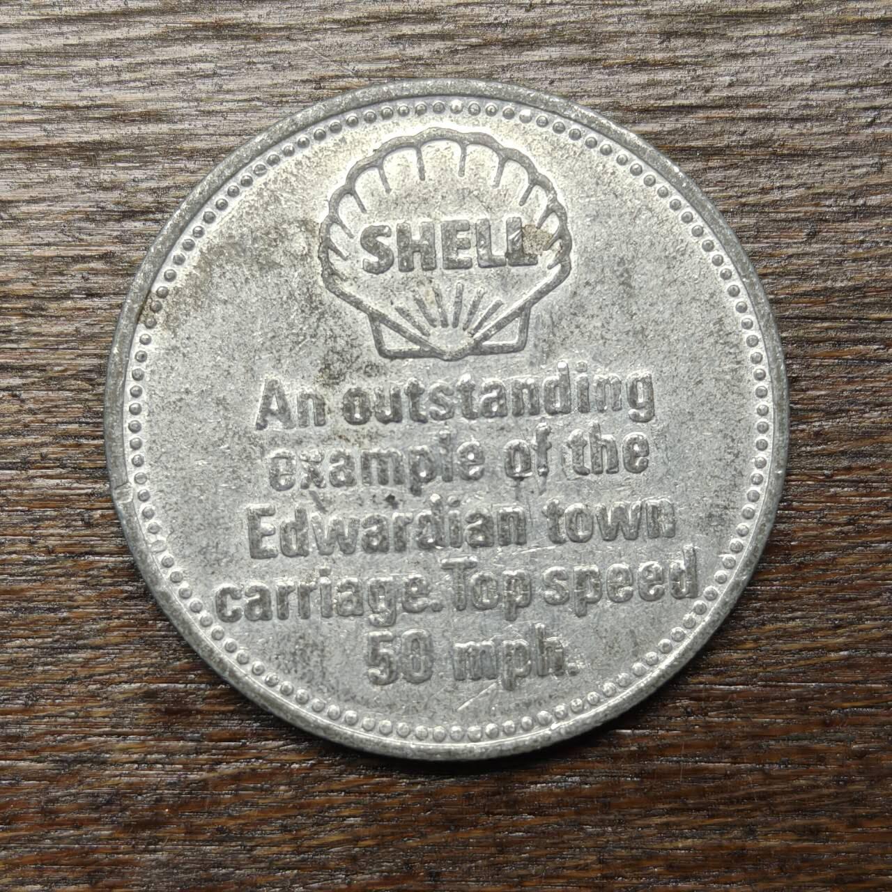 【铜匠收藏】★第132场★散币场，无佣金，30包邮。不满30元，支付5元运费。《接受代拍 代送NGC评级》 壳牌室友（Shell） 1906年 雷诺汽车主题纪念章