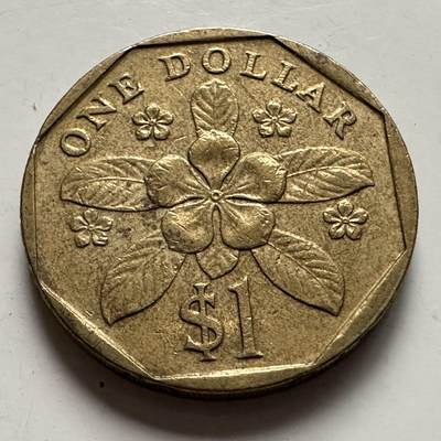 🌹外币初藏🌹🐯2025年第132场  每周二四六晚8️⃣点 接代拍 - 新加坡1989年¥1