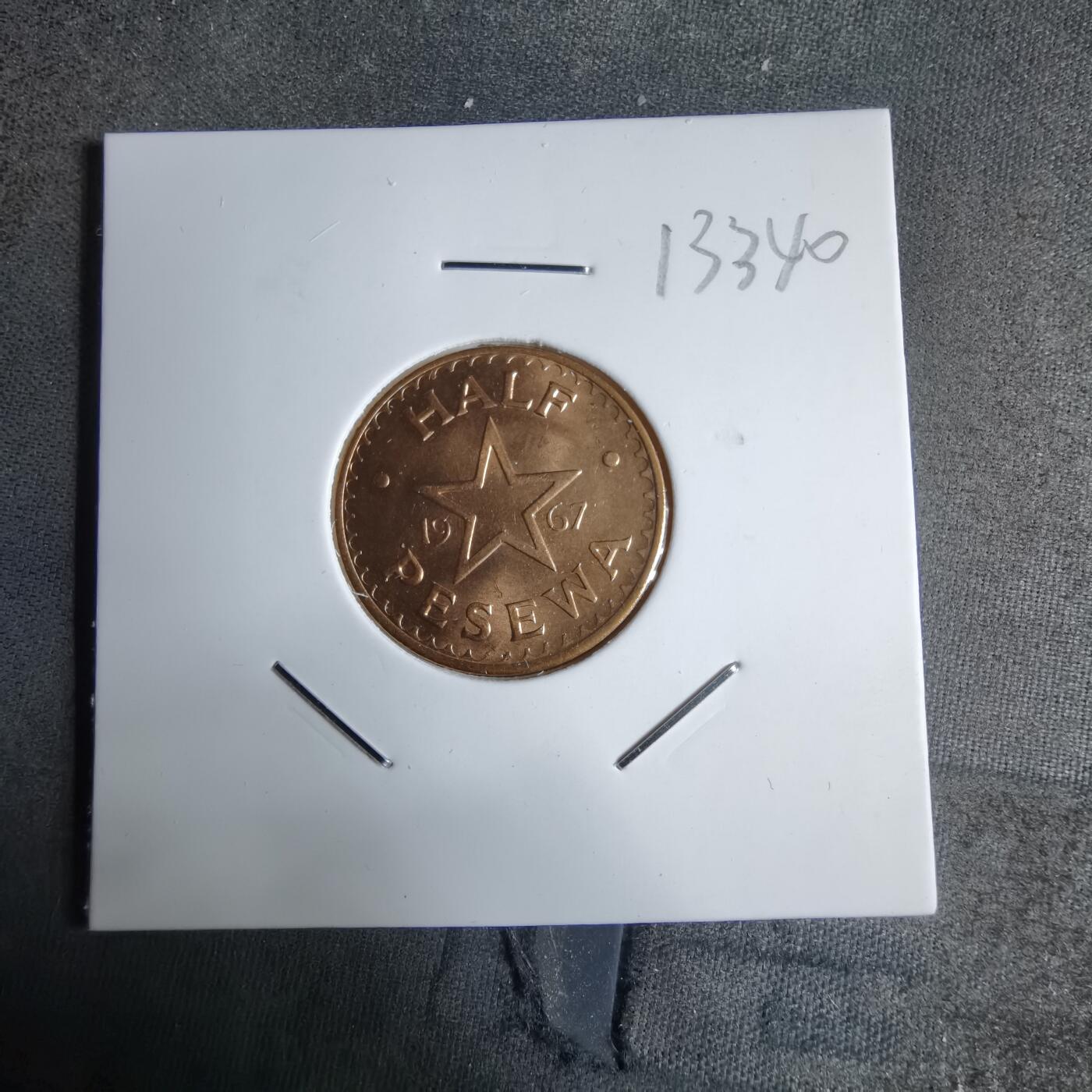 沼泽如烟--第913场 加纳1967年半比塞瓦