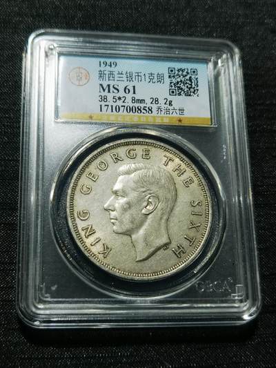 天下钱庄专场欢迎参拍 - 英属新西兰银币