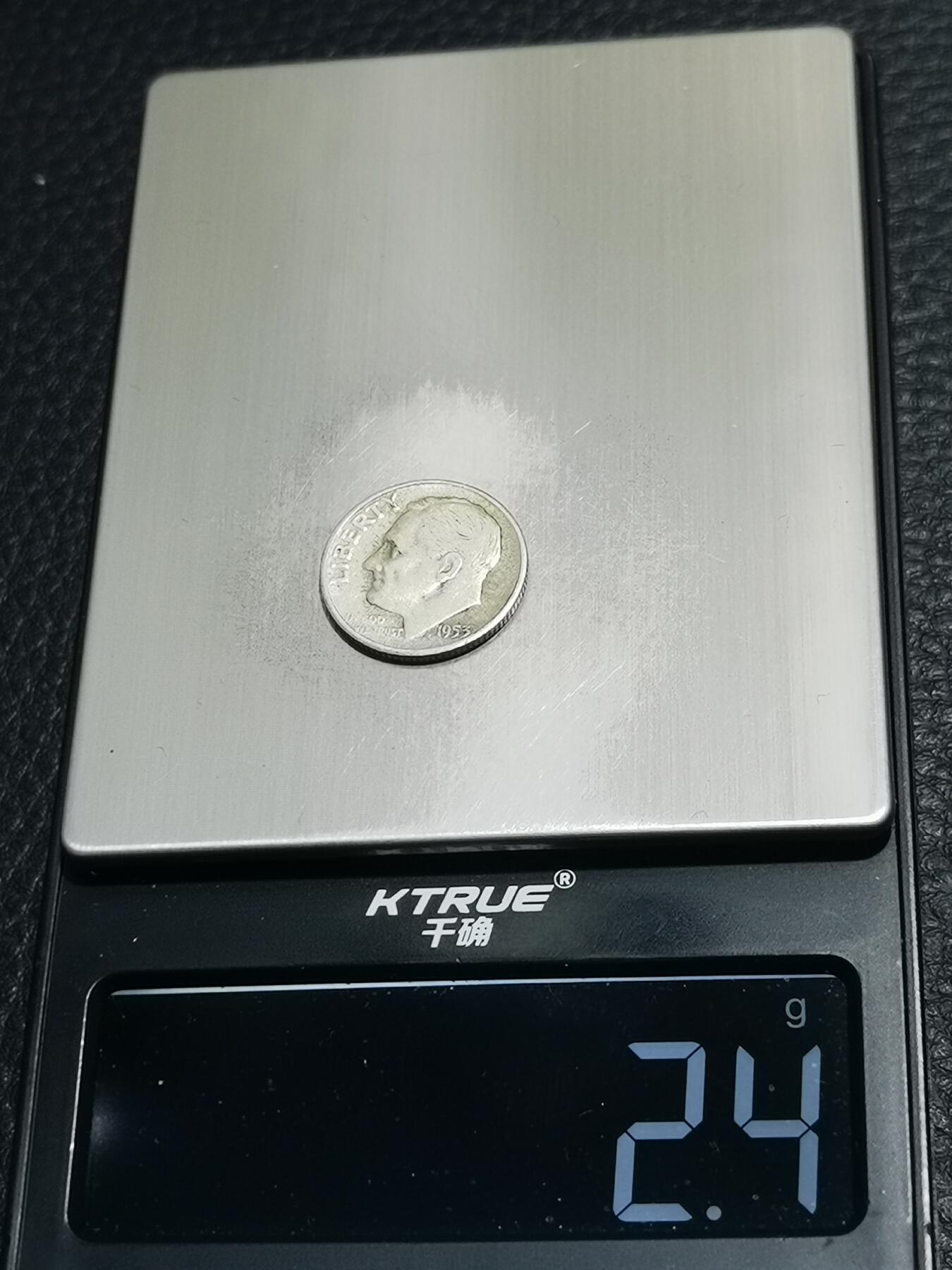 天下钱庄专场欢迎参拍 美国10美分银币