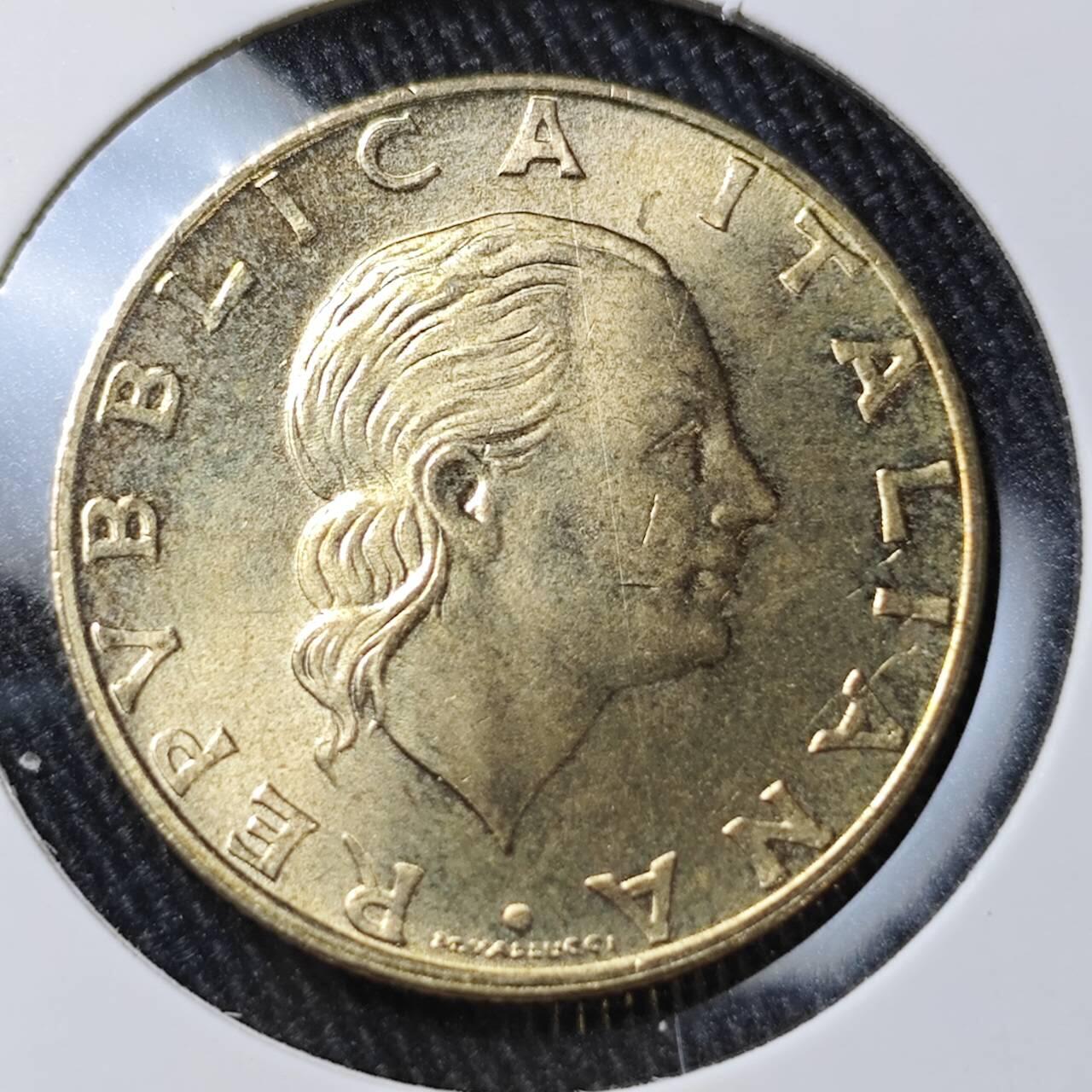 KK钱币收藏小铺 （套币 好品/批量散币 银币）专场  2月预留时间 周末发货  意大利200里拉纪念币