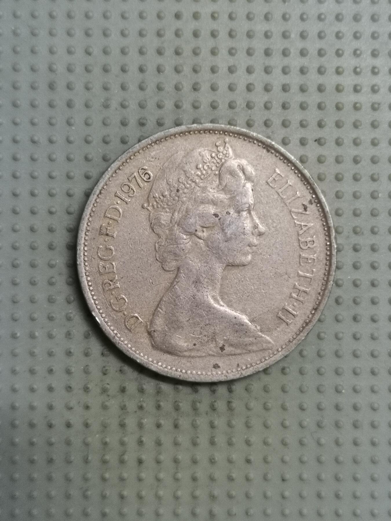 2025年第123场各国散币拍卖（总第123场） 英国1986年10便士大版