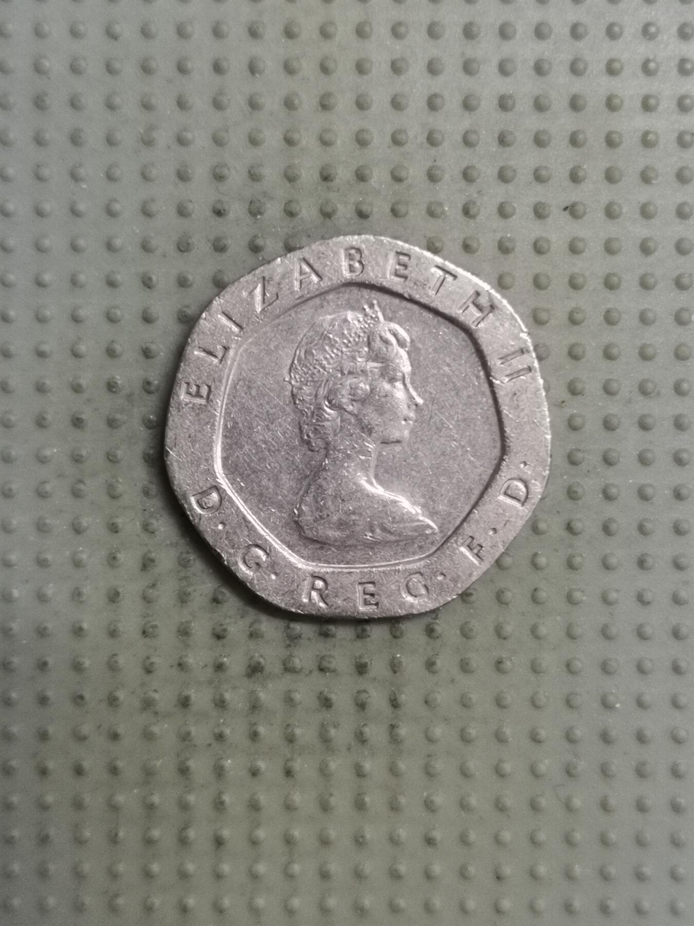 2025年第123场各国散币拍卖（总第123场） 英国1982年20便士