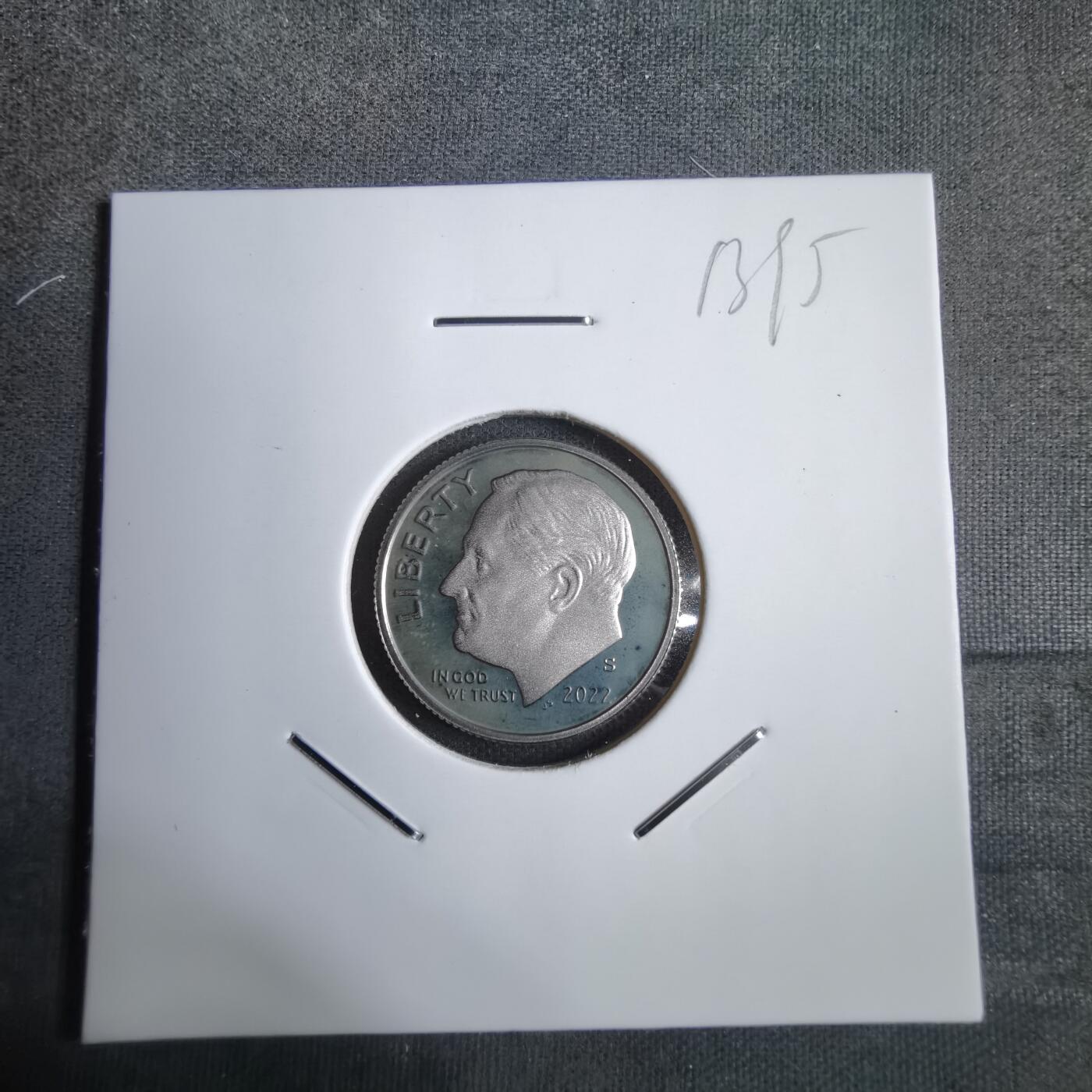 沼泽如烟--第913场 美国2022年十分精制币