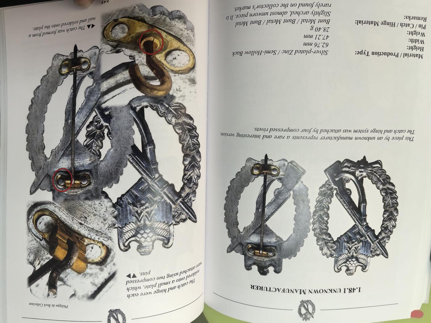 盛世勋华——号角文化勋章邮票专场拍卖第289期 德国（1939）银级步兵突击奖章 教科书版本