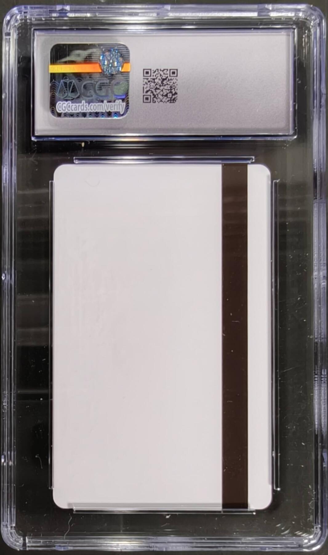 公藏笫126期评级卡拍卖 天津测试卡【设备厂测试卡】一枚辽宁版cgc评级9分。