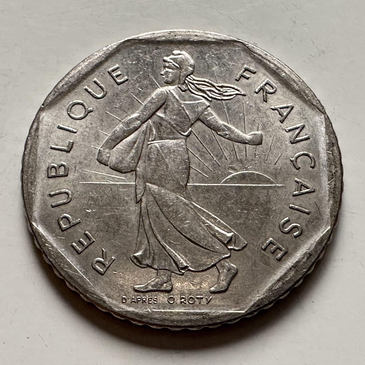 🌹外币初藏🌹🐯2025年第132场  每周二四六晚8️⃣点 接代拍 法国1979年2法郎