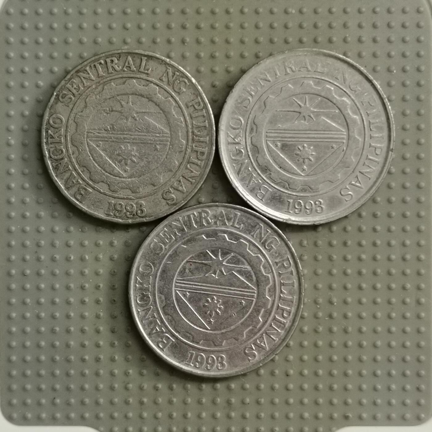 2025年第122场各国散币拍卖（总第122场） 菲律宾1比索3枚