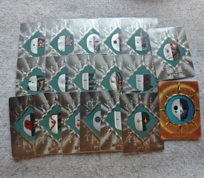 【随心含颖卡拍51期】卡游/集卡社/卡卡沃 抽卡机专场拍卖【无佣金】 - 粗闪卡。万享面具水浒18张