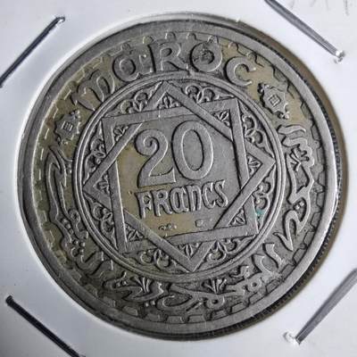 沼泽如烟--第913场 - 法属摩洛哥1947年20法郎