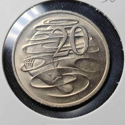 KK钱币收藏小铺 （套币 好品/批量散币 银币）专场  2月预留时间 周末发货 -  1973澳大利亚20分 好品