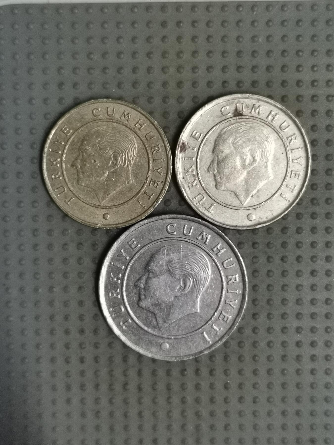 2025年第122场各国散币拍卖（总第122场） 土耳其3枚