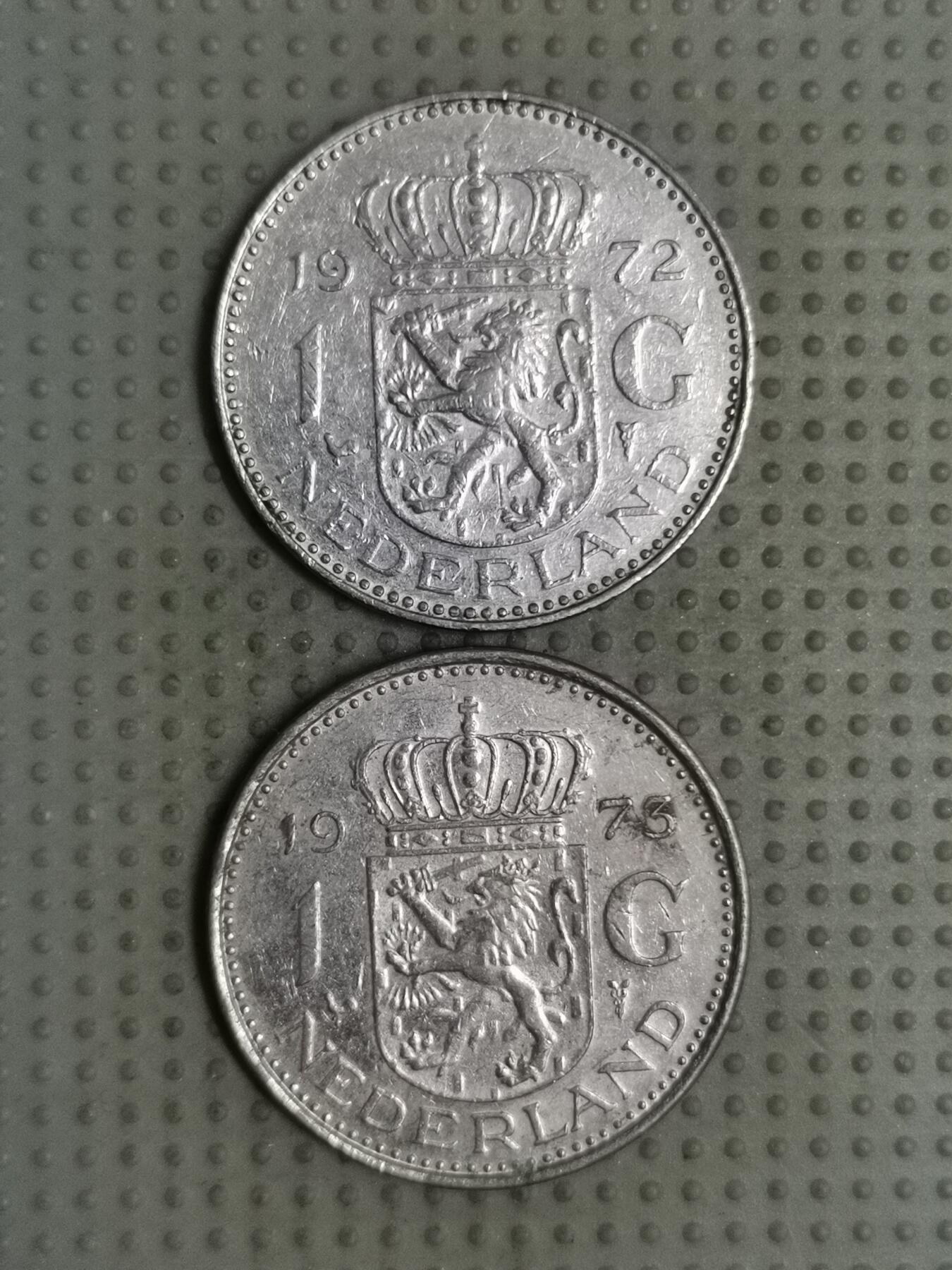 2025年第123场各国散币拍卖（总第123场） 荷兰1盾2枚