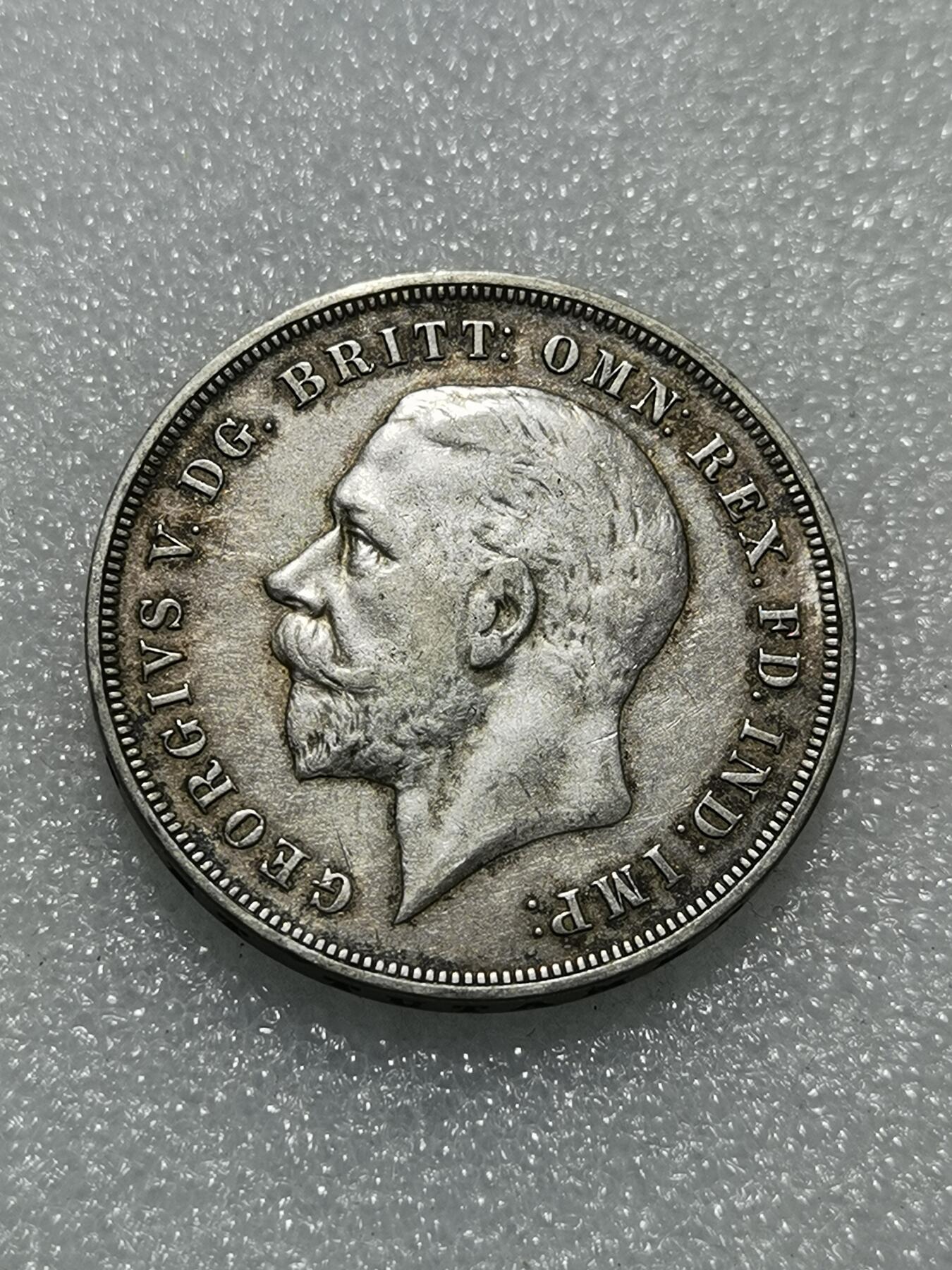 天下钱庄专场欢迎参拍 英国乔治五世木马剑银币