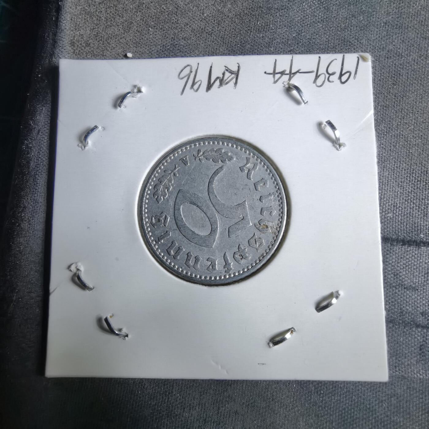 沼泽如烟--第913场 德国1940年50芬尼