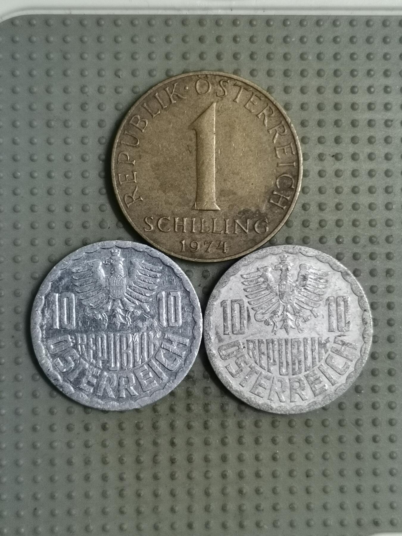 2025年第123场各国散币拍卖（总第123场） 奥地利3枚