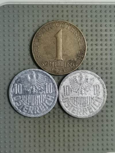 2025年第123场各国散币拍卖（总第123场） - 奥地利3枚