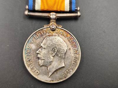 11月23日精品徽章专场 - 英国一战胜利银质奖章 老五彩