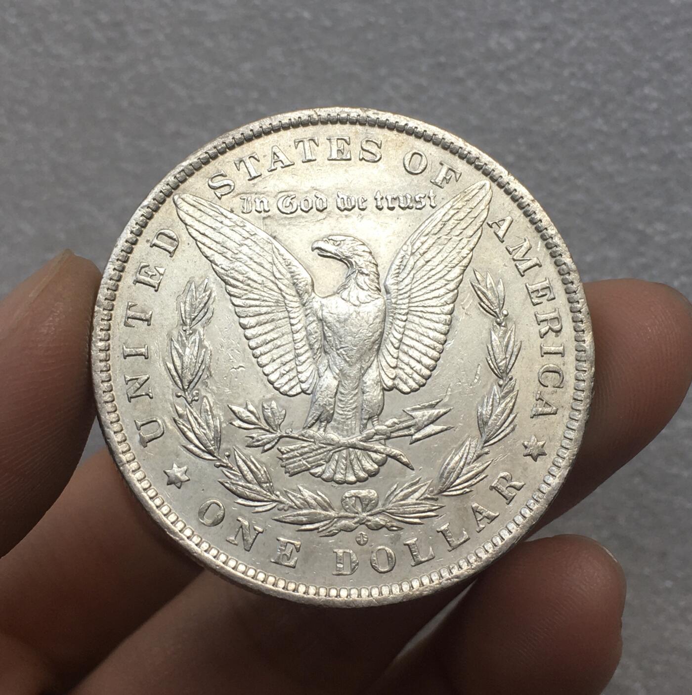 世界钱币专场拍卖 每周二开拍 好品1883年美国摩根女神一美元银币