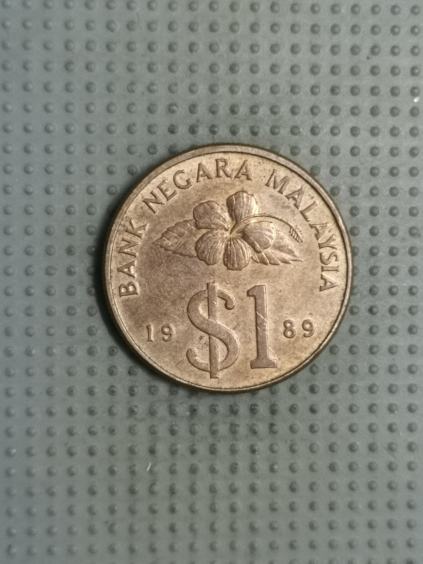 2025年第122场各国散币拍卖（总第122场） 马来西亚1989年1林吉特