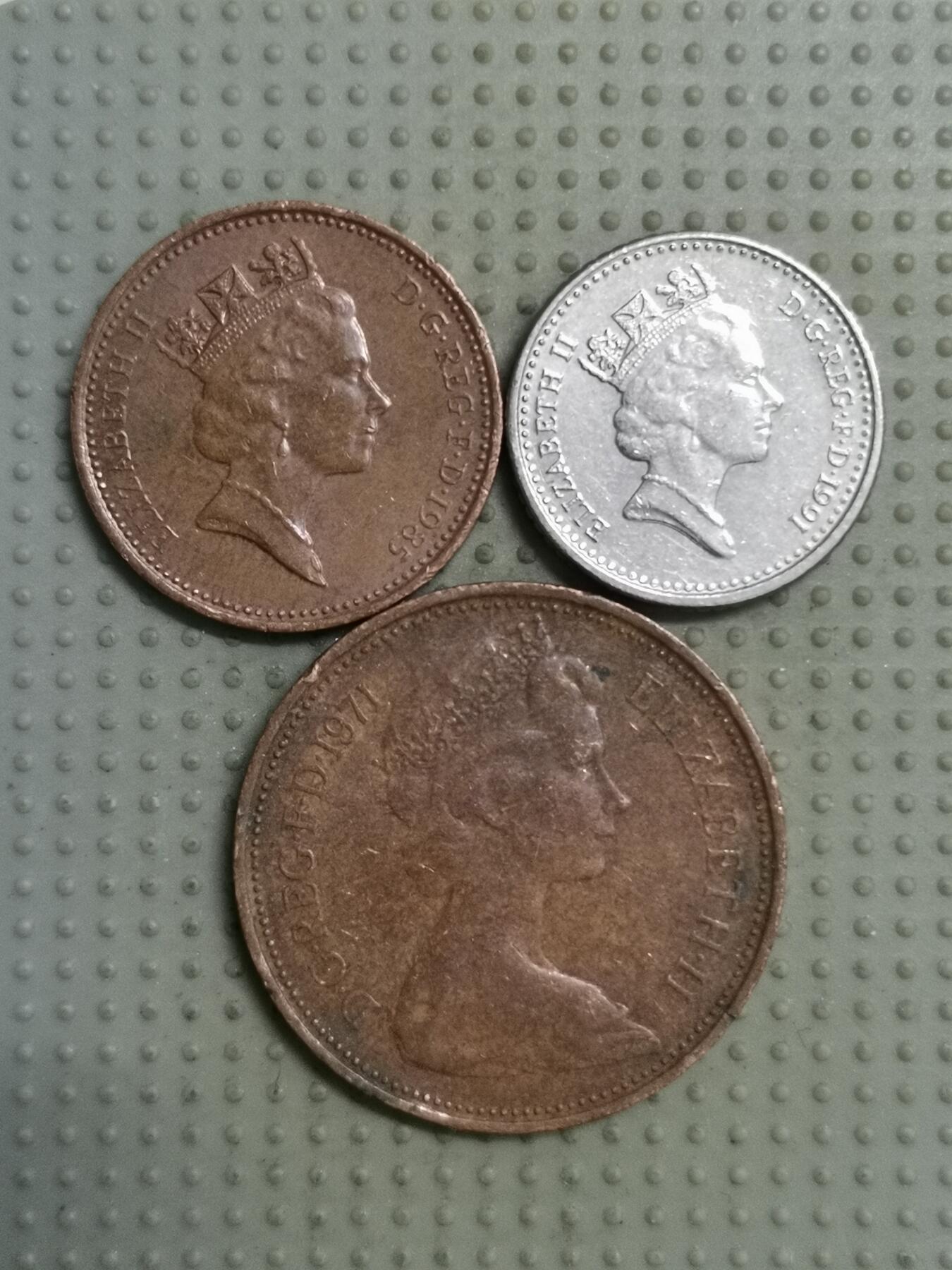 2025年第123场各国散币拍卖（总第123场） 英国便士3枚