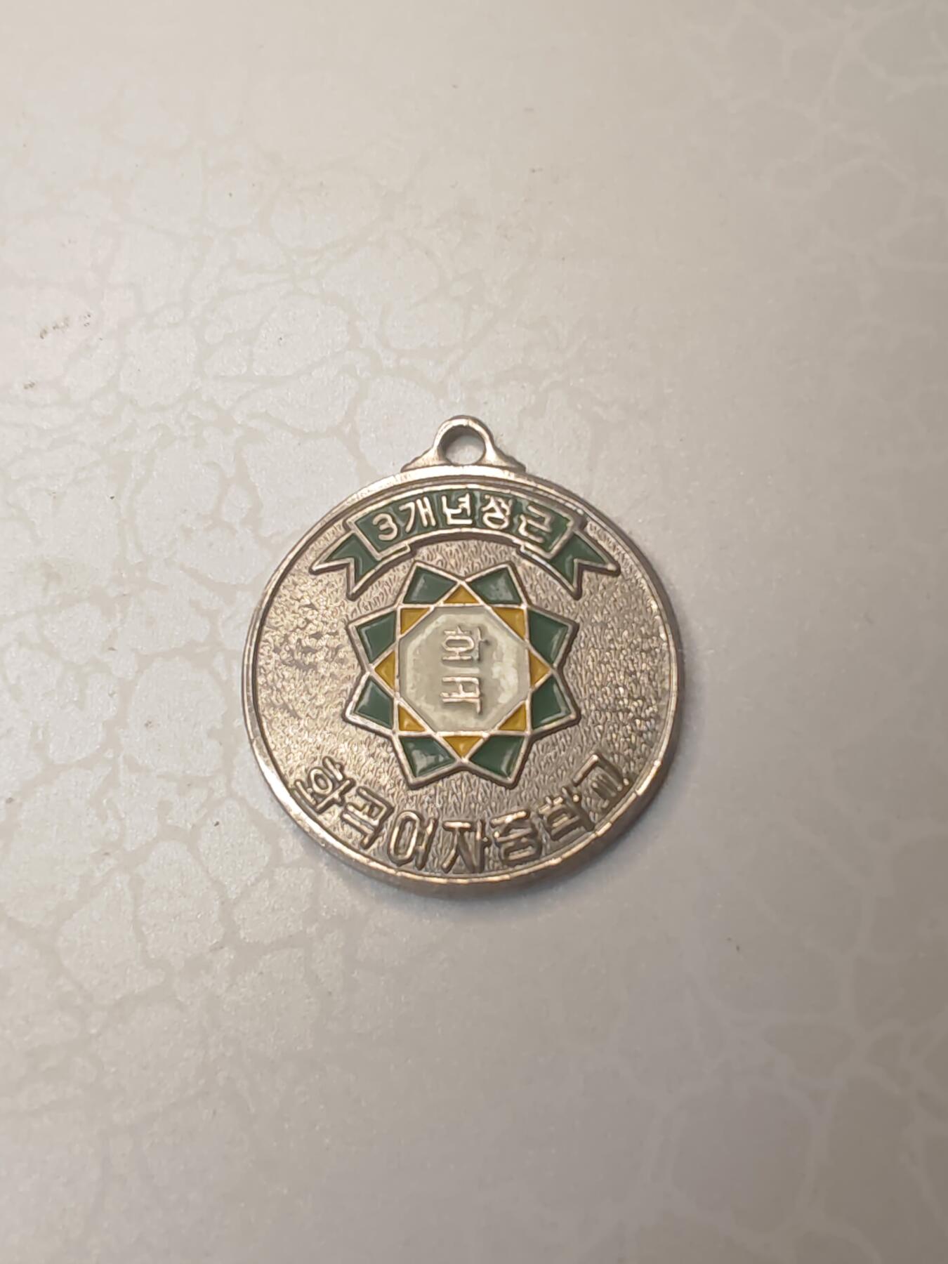 韩国1991学年第20届活动的纪念章